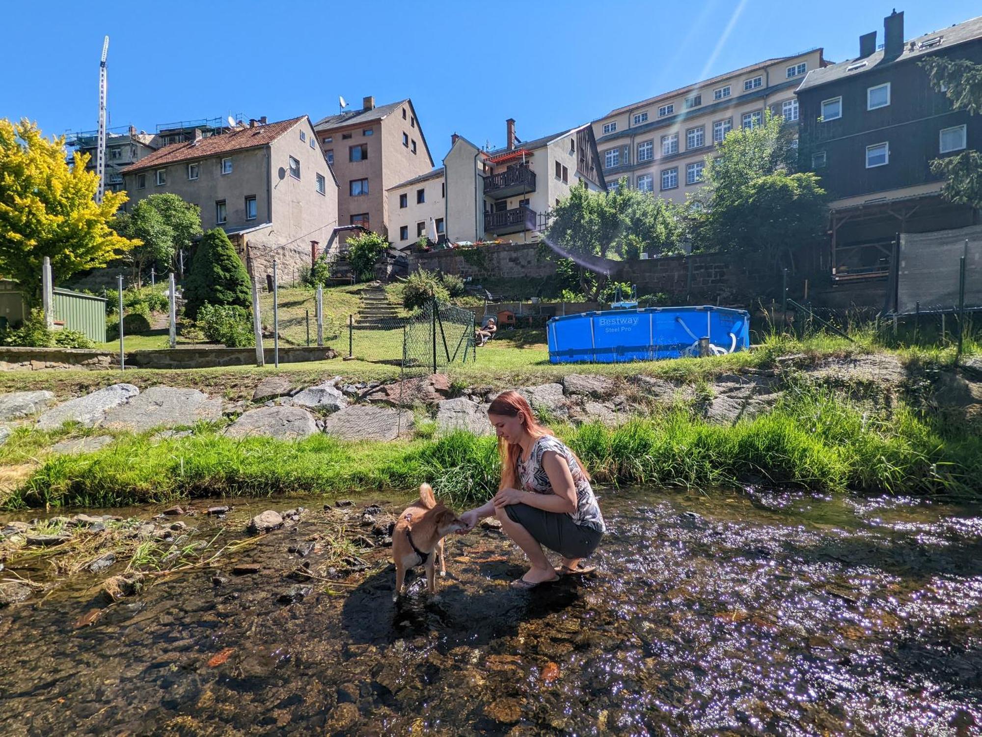 Hw3 - Urlaubsmagie - Helle, Grosse Wohnung Mit Pool 세브니츠 외부 사진