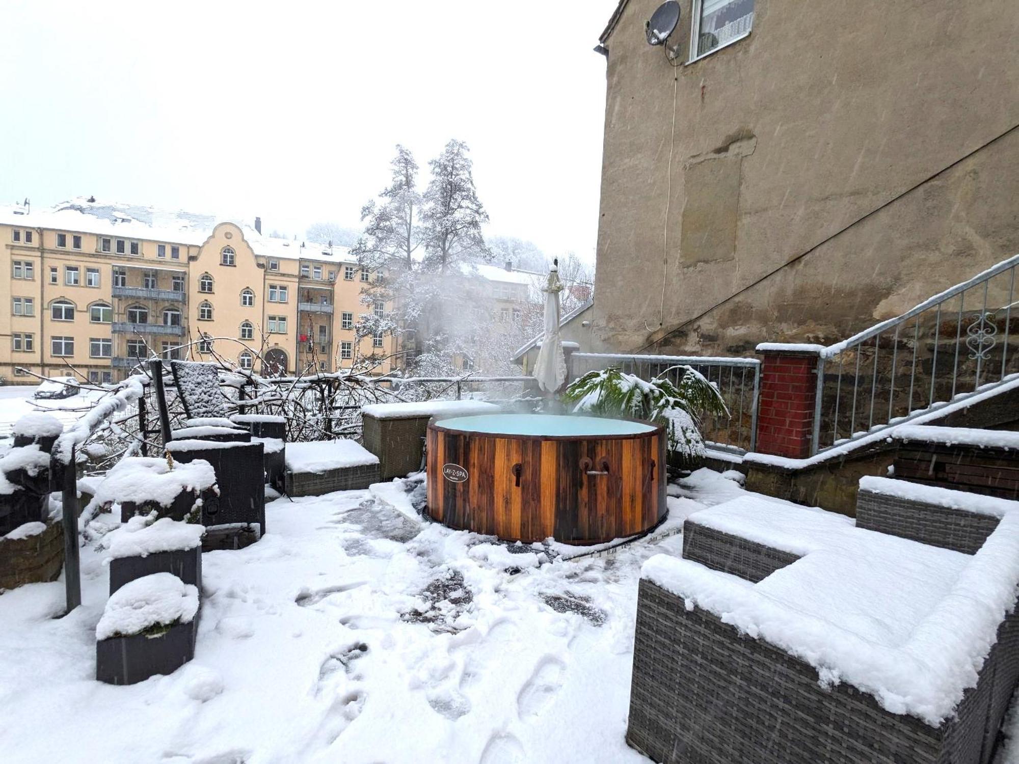 Hw3 - Urlaubsmagie - Helle, Grosse Wohnung Mit Pool 세브니츠 외부 사진